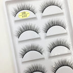 38 Style 5 Pairs Eyelash Natural 3D Mink False Eyelashes Makeup Fake Eye Lashes Faux Cils Make Up Beauty Tools Wholesale