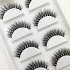 38 Style 5 Pairs Eyelash Natural 3D Mink False Eyelashes Makeup Fake Eye Lashes Faux Cils Make Up Beauty Tools Wholesale