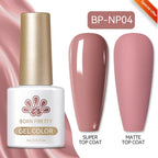 BORN PRETTY 10ml Sliver Carat Mirage Reflective Glitter Gel Nail Polish Sparkling Ultra Shine Soak Off UV Nail Art Gel Varnish