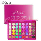 POPFEEL 40 Color Earth Tones &Rainbow Shades Eyeshadow Palette -Long-Lasting, Highly Pigmented, Smooth Matte and Shimmer Finish