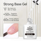 BORN PRETTY 10ml Sliver Carat Mirage Reflective Glitter Gel Nail Polish Sparkling Ultra Shine Soak Off UV Nail Art Gel Varnish