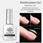 BORN PRETTY 10ml Sliver Carat Mirage Reflective Glitter Gel Nail Polish Sparkling Ultra Shine Soak Off UV Nail Art Gel Varnish