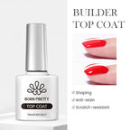 BORN PRETTY 10ml Sliver Carat Mirage Reflective Glitter Gel Nail Polish Sparkling Ultra Shine Soak Off UV Nail Art Gel Varnish