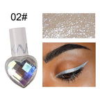 1PC Fine Shimmer, Glitter, High Pigmentation, Silky, Non-sticky, Multi-color Eyeliner,Suitable for Music Festivals and Parties