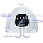 SUN X15 MAX High-Power Nail Drying Lamp For Gel Nails 280W 66LEDS Gel Polish Drying Machine With Auto Sensor UV LED Nail Lamp