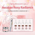SOBER SKIN natural rose lip care rose scrub lip balm lighten dark lip color brighten roma pink lip