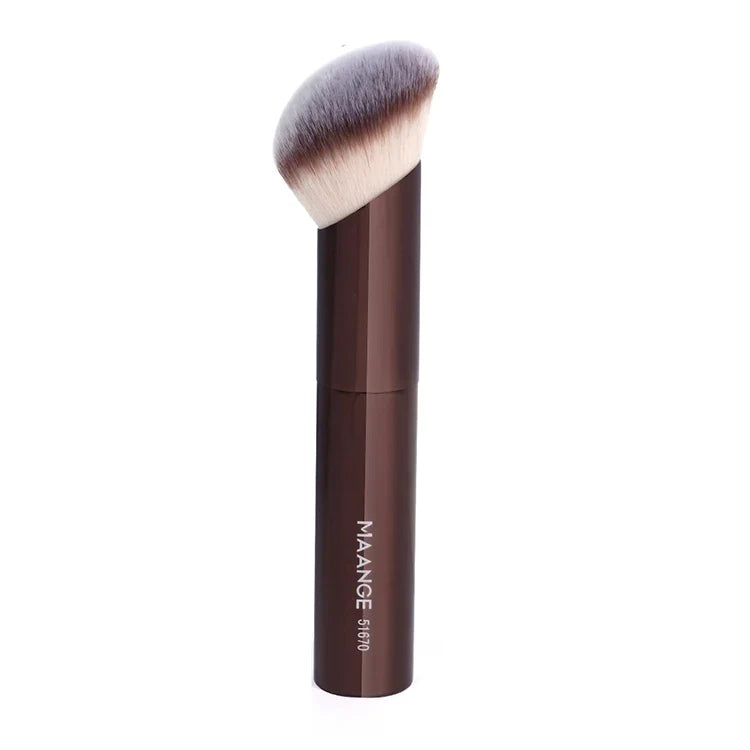 MAANGE Makeup Brushes Double Head Foundation Powder Concealer Blusher Bronzer Makeup Brush Soft Fiber Hair Cosmetic Beauty Tools