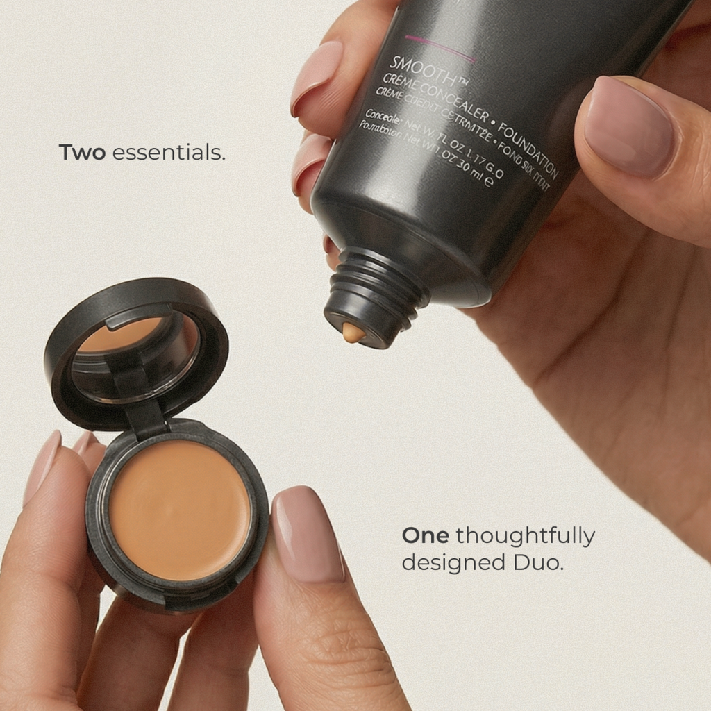 ZAVORA BEAUTY | SMOOTH® Crème Concealer & Foundation Duo