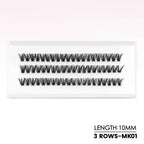 WOSHEER Lash Clusters Kit Lash Spikes Eyelash Clusters Volume Individual Lashes DIY Spiky Lash Extension Manga Clusters Eyelash