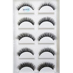 38 Style 5 Pairs Eyelash Natural 3D Mink False Eyelashes Makeup Fake Eye Lashes Faux Cils Make Up Beauty Tools Wholesale