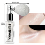 1PC Highlighter Powder Brightens The Whole Body Sparking Face Korean Makeup Lasting Pearlescent White Brown Silver Cosmetics