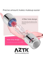 AZTK Liquid Blush Expand Shrink Matte Atmosphere Contorting Brightening Lifts Complexion Cheek Blue Cheek Purple Blush Girl