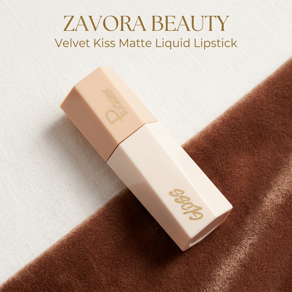 ZAVORA BEAUTY | Velvet Kiss Matte Liquid Lipstick
