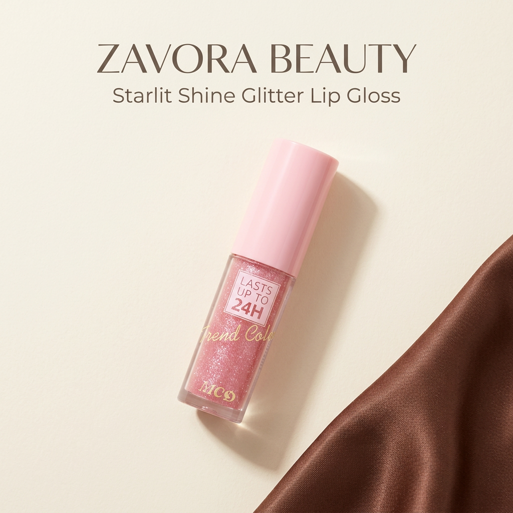 ZAVORA BEAUTY | Starlit Shine Glitter Lip Gloss