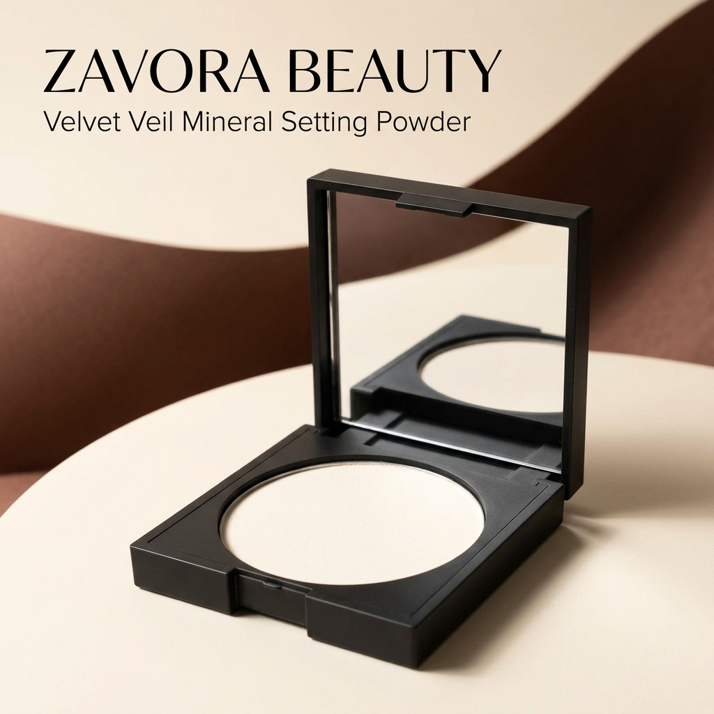 ZAVORA BEAUTY | Velvet Veil Mineral Setting Powder