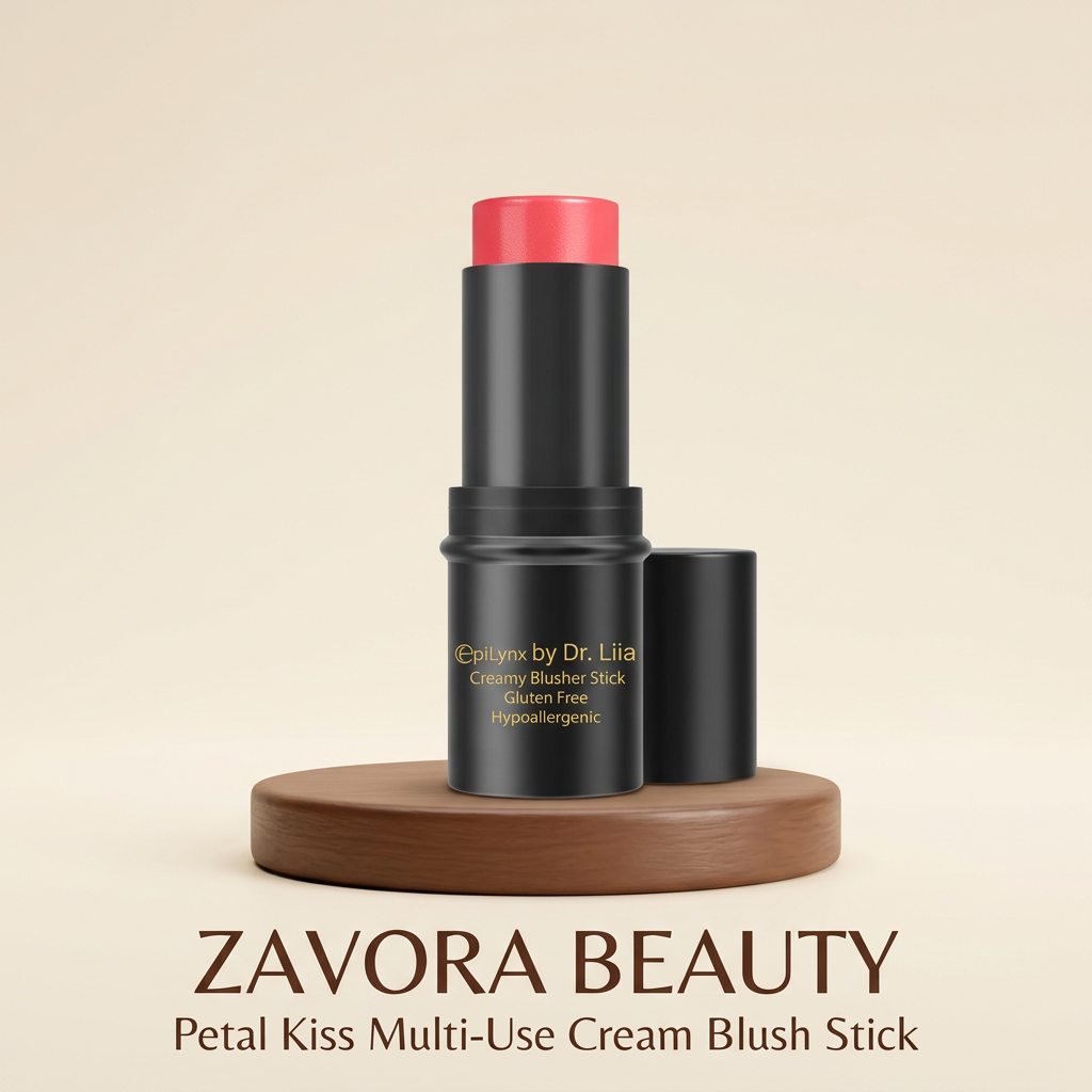 ZAVORA BEAUTY | Petal Kiss Multi-Use Cream Blush Stick