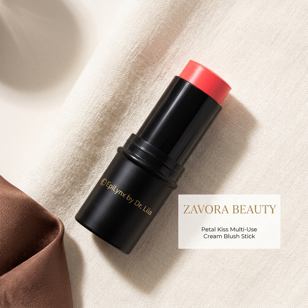 ZAVORA BEAUTY | Petal Kiss Multi-Use Cream Blush Stick