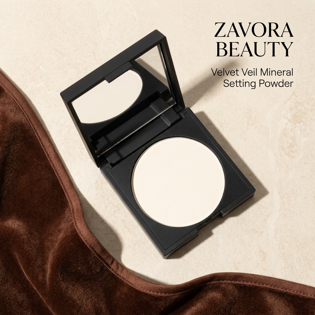 ZAVORA BEAUTY | Velvet Veil Mineral Setting Powder