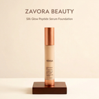 ZAVORA BEAUTY | Silk Glow Peptide Serum Foundation
