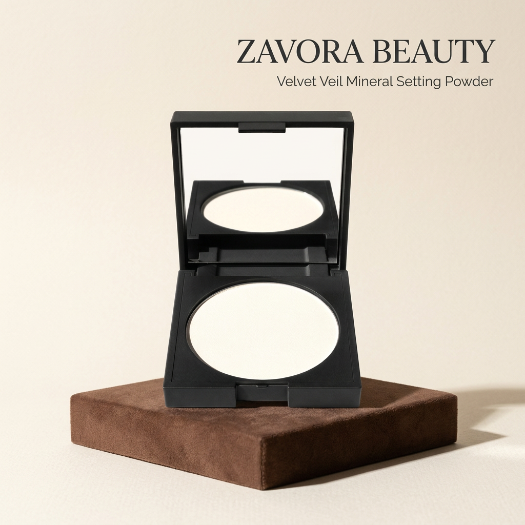 ZAVORA BEAUTY | Velvet Veil Mineral Setting Powder